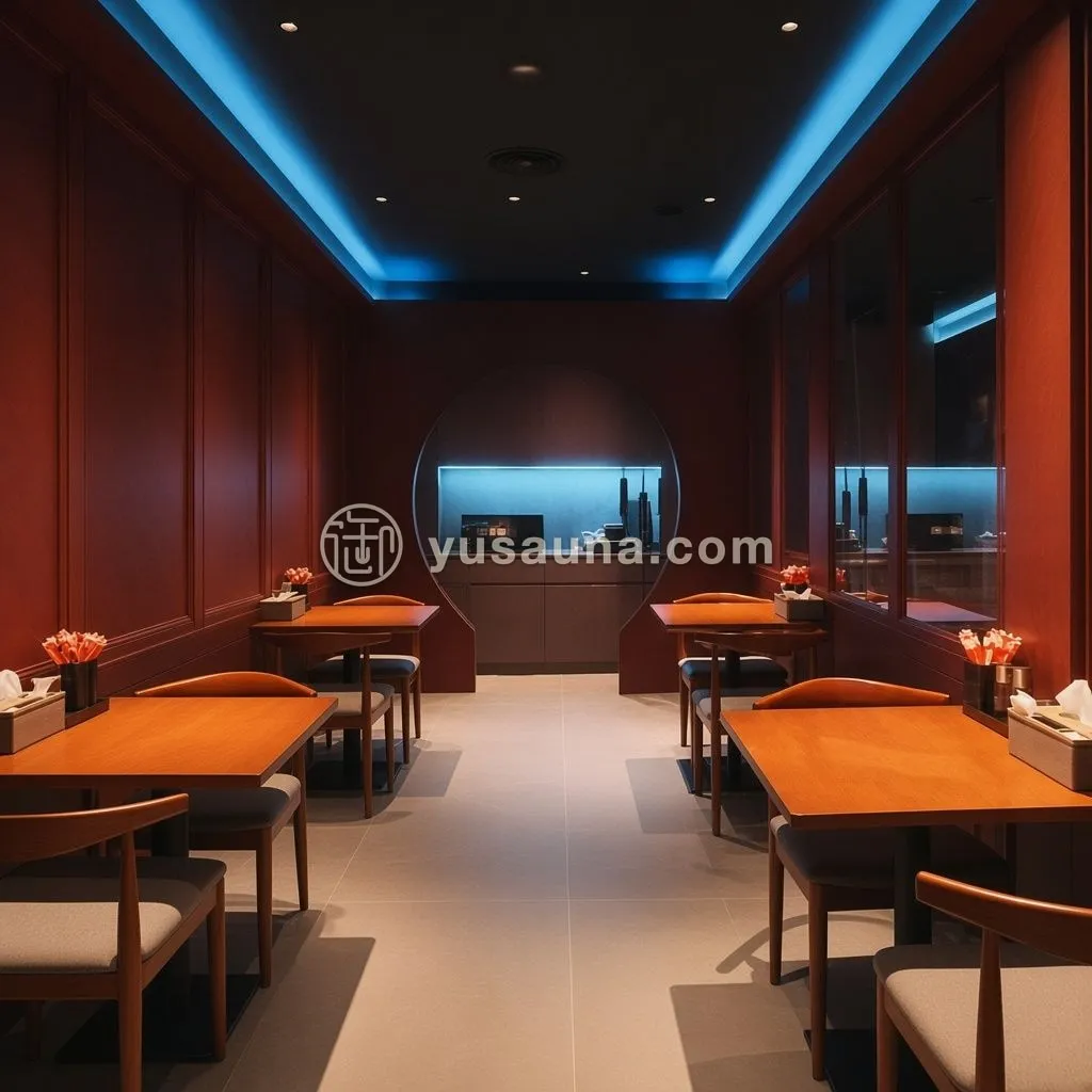 八湯御桑拿餐飲區雅座